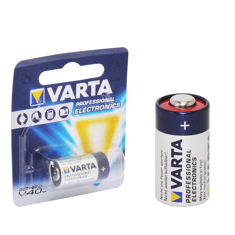 Makkelijker maken diefstal Gepolijst Varta batterij 6V LR44 1st.
